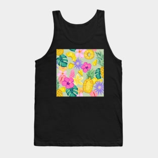 Tropical pineapple Tank Top